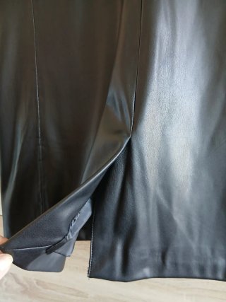 Chaqueta Poliéster Negra