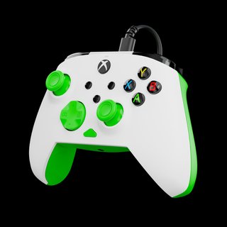 Controller Xbox Rematch Core Bianco e Verde