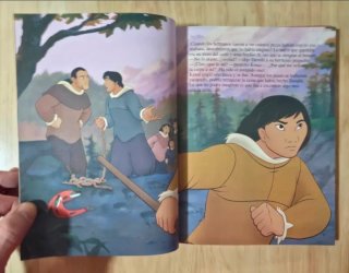 Clásico cuento Disney. "Hermano oso". GAVIOTA.