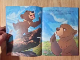 Clásico cuento Disney. "Hermano oso". GAVIOTA.