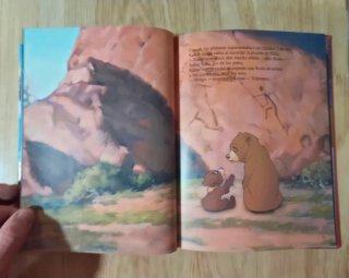 Clásico cuento Disney. "Hermano oso". GAVIOTA.