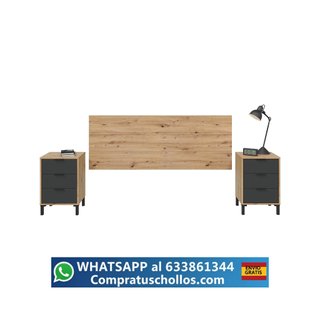 Cabecero para Camas 135/150cm + 2 Mesitas de Noche
