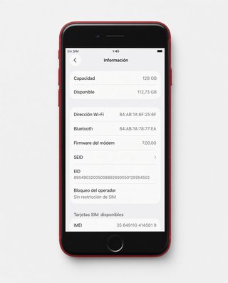 iPhone SE (Product) Red 2020 128GB rojo