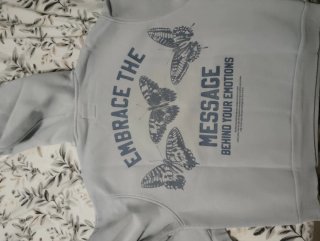 Felpa Bershka Grigia Taglia S