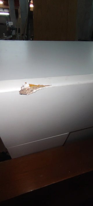 Cabezal de cama Ikea blanco
