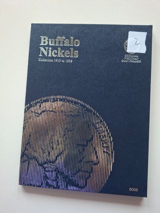 Álbum Monedas nuevo Buffalo Nickels(20 monedas)
