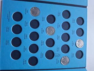 Álbum Monedas nuevo Buffalo Nickels(20 monedas)
