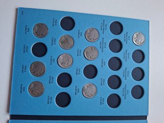 Álbum Monedas nuevo Buffalo Nickels(20 monedas)