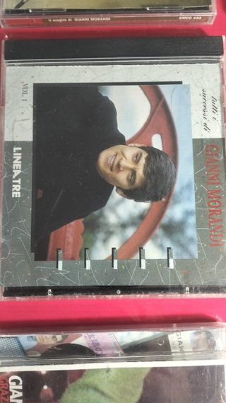 Lotto 7 CD Gianni Morandi originali