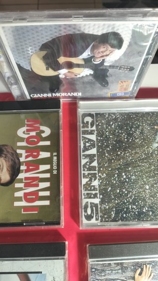 Lotto 7 CD Gianni Morandi originali