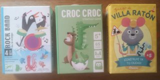 Lote 3 Juegos de Mesa Infantiles Djeco