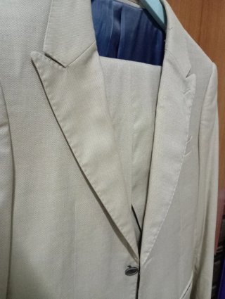 Traje Beige Hombre