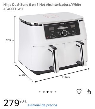 Ninja Dual-Zone 6 en 1 Nueva
