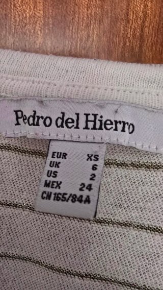 Camiseta Pedro del Hierro Rayas Talla xs amplia