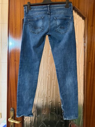 Jeans Liu Jo Blu Denim Zip Caviglia