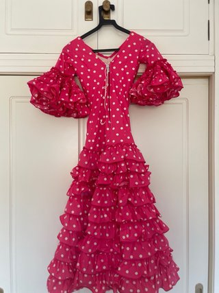 Traje Flamenca Niña 5-7 Años