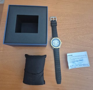 Reloj TOUS Automático Esqueleto Dorado