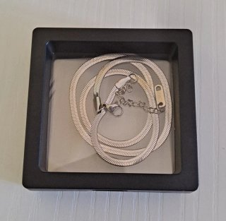 Collana unisex oro e argento