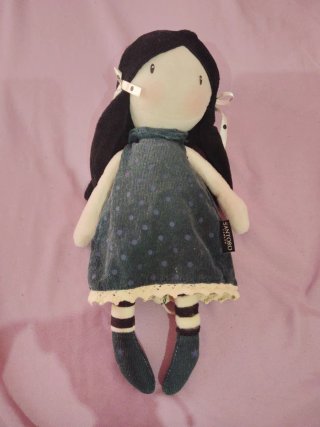 Muñeca Gorjuss de trapo