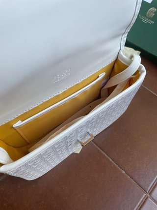 Riñonera Goyard Blanca