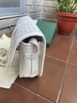 Riñonera Goyard Blanca