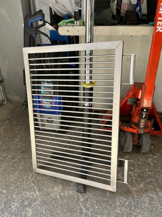 Parrilla Acero Inoxidable con Asas