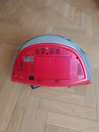 Reproductor MP3 CD Radio Rojo