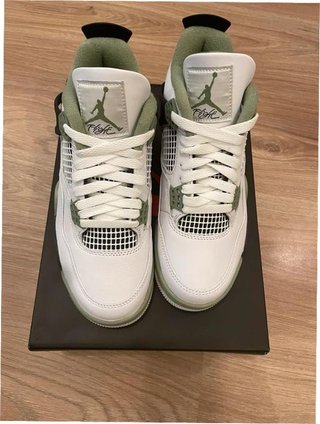 Jordan 4 Retro Seafoam Talla 44