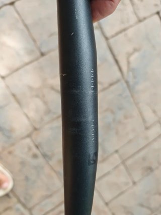 Manillar Bici Aluminio 35mm 70cm Rise 2