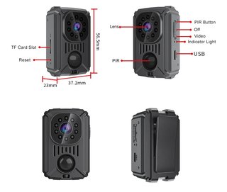 Video Camara Vigilancia Full HD 1080p