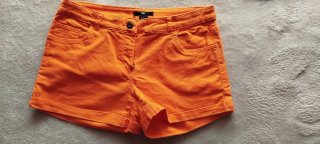 Pantalón corto H&M naranja talla 38