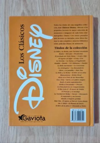 Clásico cuento Disney. El enperador y sus locuras.