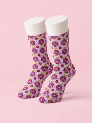 Calcetines Mickey Mouse Animal Print Talla Única