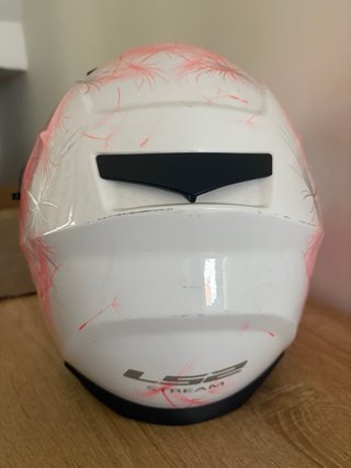 Casco Moto Integral LS2 Rosa Talla XXS