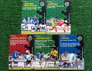 5 Carte Calcio Serie A 2003/04 Wizards