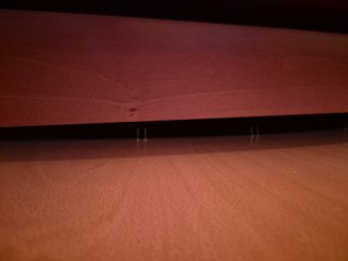 Mueble de salón modular madera y cristal