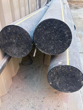 Tubería Gas PE100 200mm 8m UNE EN 1555