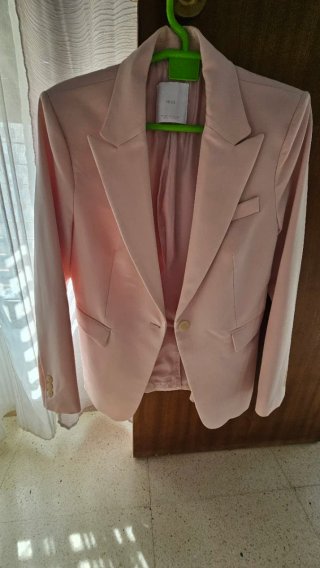 Americana recta rosa