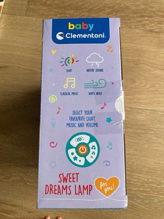 Lámpara Caracol Clementoni Dulces Sueños