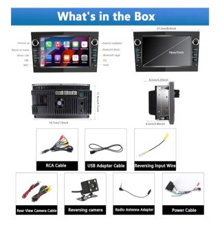 Radio Opel Android CarPlay GPS Bluetooth