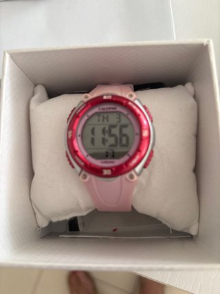 Reloj Calypso niña rosa y rojo