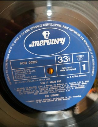 Rod Stewart Sing It Again Rod LP 1973 UK