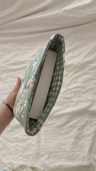 Funda para libro floral