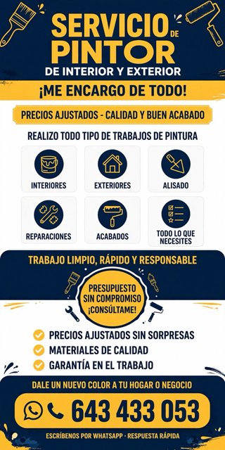 Servicio de Pintor Económico,