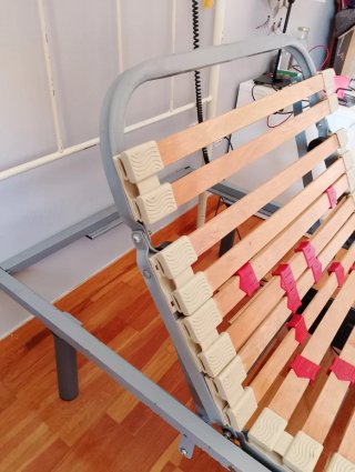 Cama articulada para el bienestar, descanso, leer.