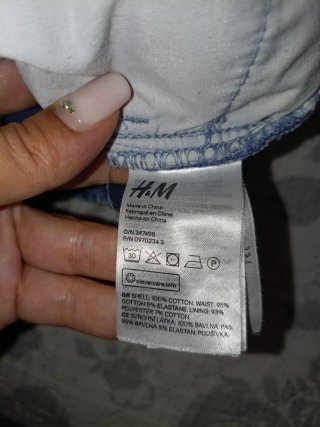 Shorts donna denim premaman H&M tg S-XL nuovo