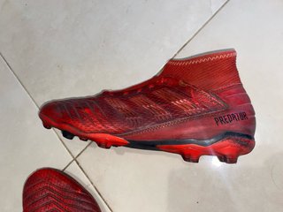 Botas de fútbol Adidas Predator Rojas