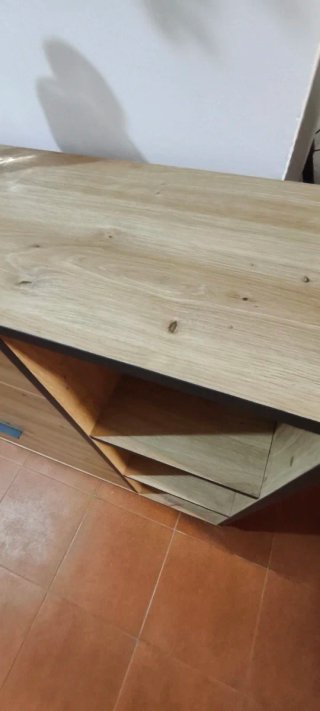 Zapatero Madera y Metal