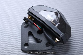 Portamatrículas corto YAMAHA WR 250 X R 2009 2016
