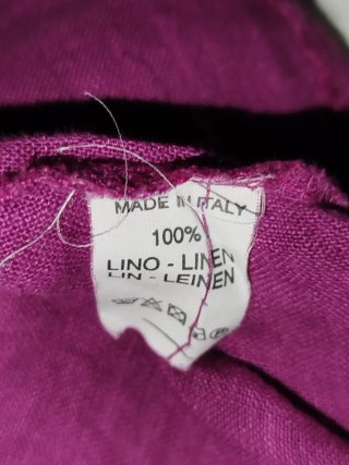 Mono lino mujer berenjena  talla única
